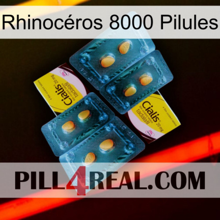 Rhinocéros 8000 Pilules cialis5